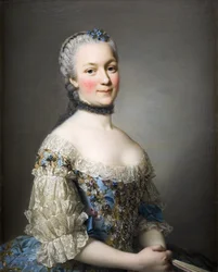 Portrait of Katarzyna Mniszech, née Zamoyska