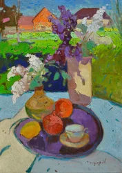 Vibrant Garden Still Life