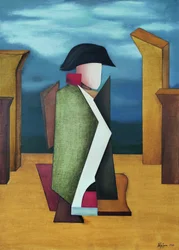 Abstract Military Figure