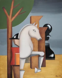 Strategic Chess Knight