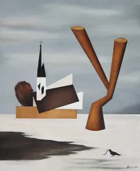Surreal Church Landscape