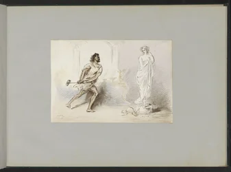 Pygmalion and Galatea