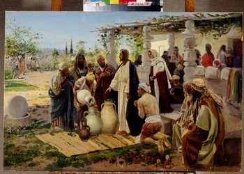 The Miracle of Water Turning into Wine at Cana