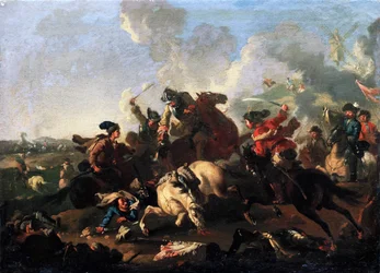 Scene from the Battle of Poltava