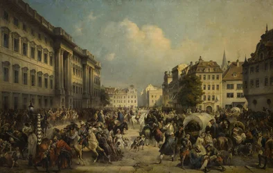 The Occupation of Berlin by Russian Troops in October 1760, 1849
