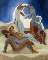Dancers on a Beach