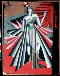 Character of Herodia. Costume for the play 