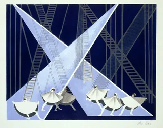 Set Design for a Ballet, illustration from 