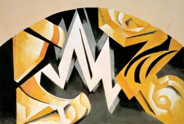 Stage Design for the Performance Moscow, Kamerny Theater, May 17, 1921