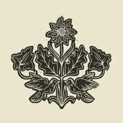 Elegant Floral Birds