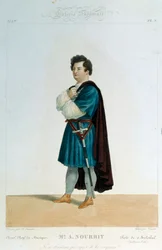 French Tenor Adolphe Nourrit in the Role of Melechtal in the Opera 