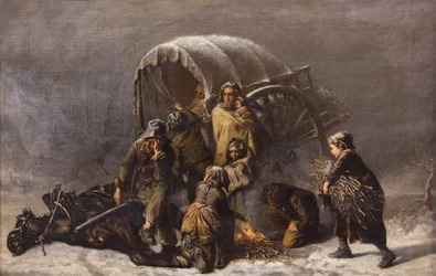 The Forced Halt, 1855