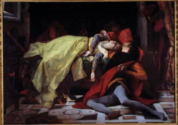 Death of Francesca de Rimini and Paolo Malatesta (1284)