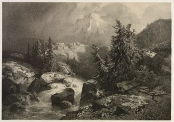 Storm in the Alps