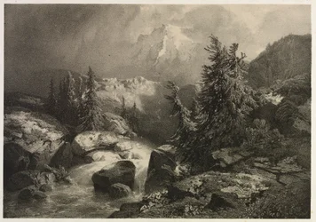 Storm in the Alps