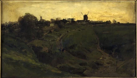 View of Montmartre, Northwest Side