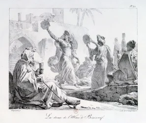 Arab Dancers from the Series 