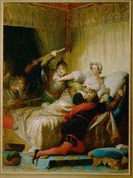 Scene of the Massacre of Saint Bartholomew in the Bedroom of the Queen of Navarre