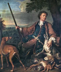 Self-portrait in Hunting Dress