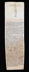 Letter with Crucifix Written by King Claudius of Ethiopia to King John III of Portugal