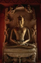Tirthankara Statue, Jain Temple No 24, Deogarh, Uttar Pradesh, India, 8th-17th Century