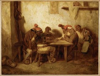 Spaniards Playing Cards, also known as The Catalans
