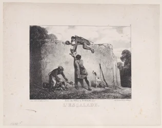 The Climb, from the Series Hunting Scenes