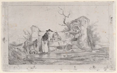 The Washerwomen, 1833-38