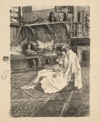 The Model Session (detail)