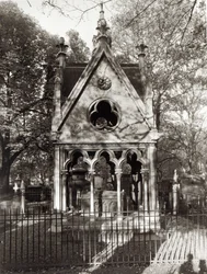 The Tomb of Abelard and Heloise, built in 1817