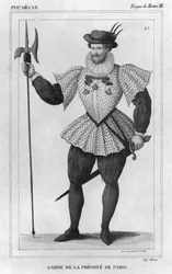Guard of the Provostship of Paris during the Reign of Henri III (1574-89)