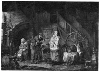 The Knife Grinder and his Family