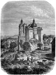 Chateau de Montbeliard Castle of Montbeliard, France