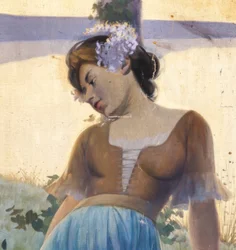 Mural Representing an Allegory of Agriculture, Industry, and Export
