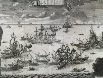 The Battle of Grengam on July 27th, 1720