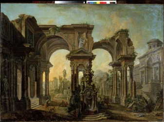 An architectural view