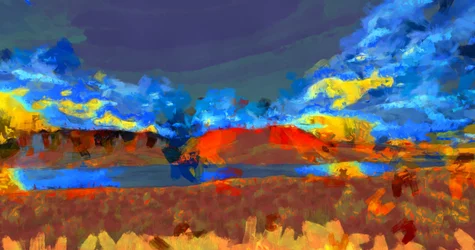 Landscape with Lake