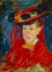 Portrait of Marianne von Werefkin, c. 1906