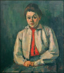Helene with Red Vest