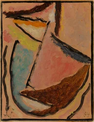 Meditation Small Abstract Head