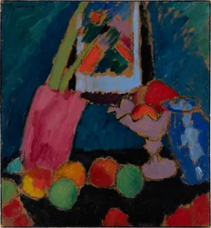 Still Life with a Purple Bowl