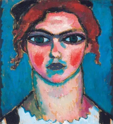 Young Woman With Green Eyes, c.1910