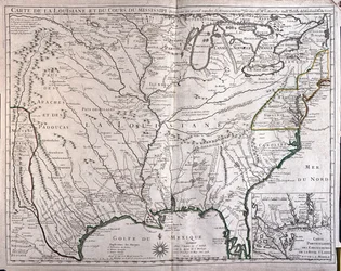 Louisiana and Mississippi River