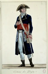 A Prefet in a Blue Suit