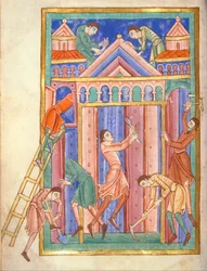 Thieves Breaking into the Burial Church of St. Edmund