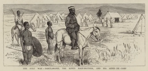 The Zulu War, Dabulamanzi, the King
