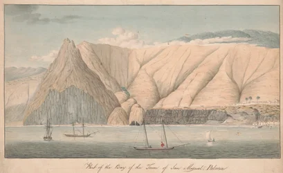 Part of the Bay of the Town of San Miguel, La Palma