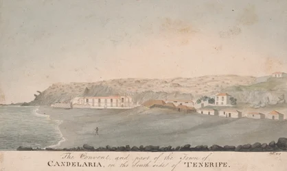 The Convent and Part of the Town of Candelaria, on the South Side of Tenerife