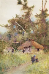 A Stormy Day in Japan, c.1889