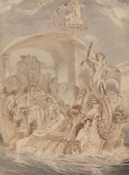 Cleopatra on the Cydnus to Meet Antony